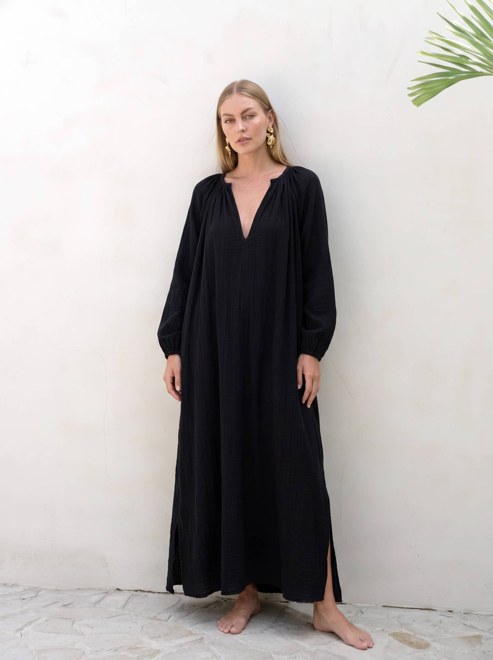Alice Oversized Muslin Maxi Dress