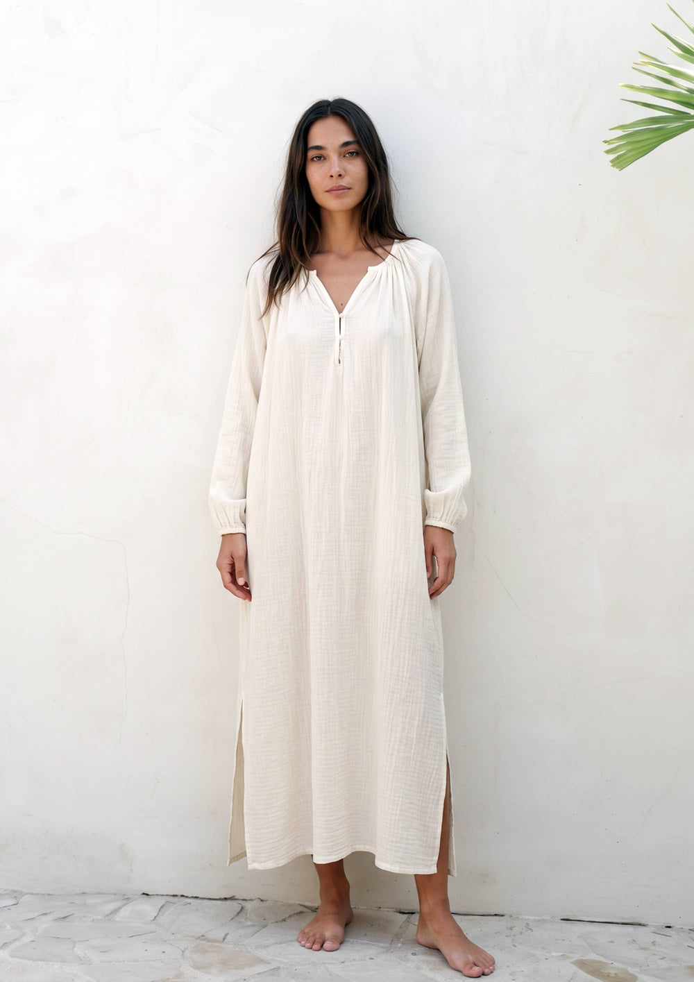 Alice Oversized Muslin Maxi Dress